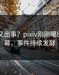 当事人又出事？pixiv刚刚曝出真相内幕，事件持续发酵