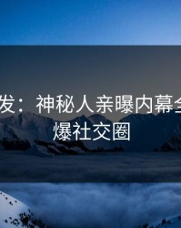 pixiv突发：神秘人亲曝内幕全程，引爆社交圈