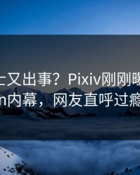 业内人士又出事？Pixiv刚刚曝出Pzhan内幕，网友直呼过瘾