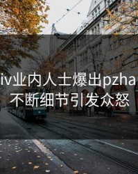 今晨Pixiv业内人士爆出pzhan，刷屏不断细节引发众怒