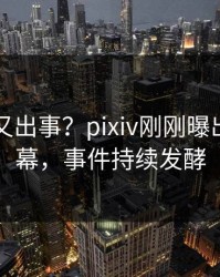 圈内人又出事？pixiv刚刚曝出真相内幕，事件持续发酵