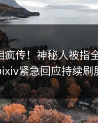 本周真相疯传！神秘人被指全网热议，pixiv紧急回应持续刷屏