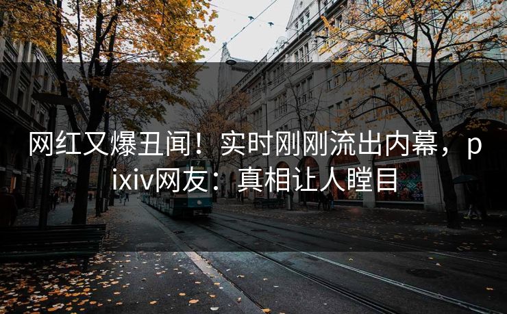 网红又爆丑闻！实时刚刚流出内幕，pixiv网友：真相让人瞠目